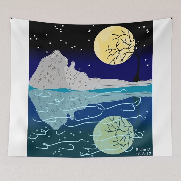 Item preview, Moon Landscape designed and sold by RichaDave.