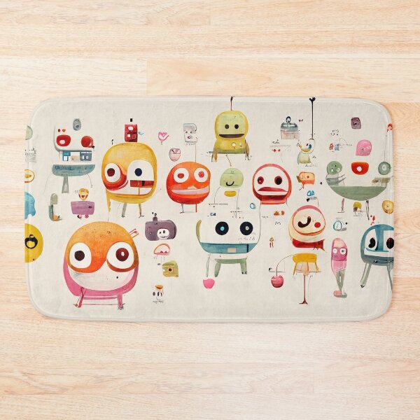 Item preview, Wall of emojis and emoticons  - Created by Artificial Intelligence designed and sold by Created-by-AI.