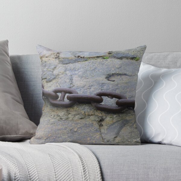 The Chain Throw Pillow