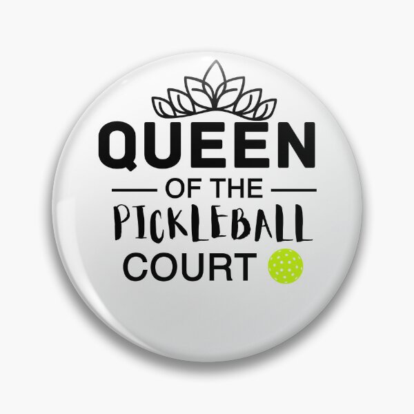 Item preview, Queen Of The Pickleball Court designed and sold by RachodShop.