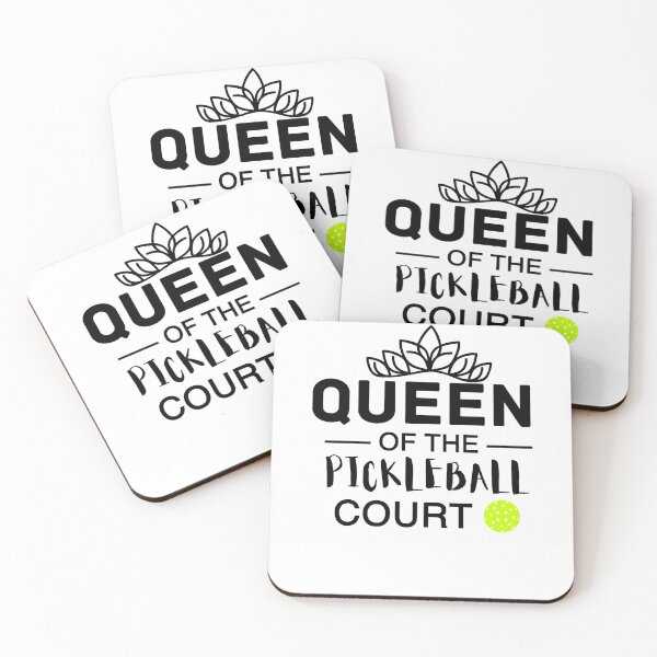Item preview, Queen Of The Pickleball Court designed and sold by RachodShop.