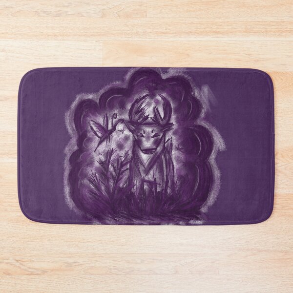 Item preview, Fuzzy Purple Buck designed and sold by snowydeer.