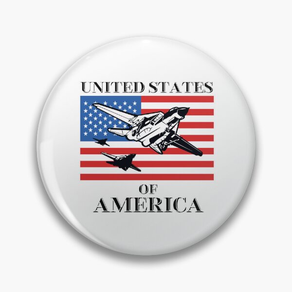 Item preview, United States of America with three Fighter Jets designed and sold by AmericaFreedom.