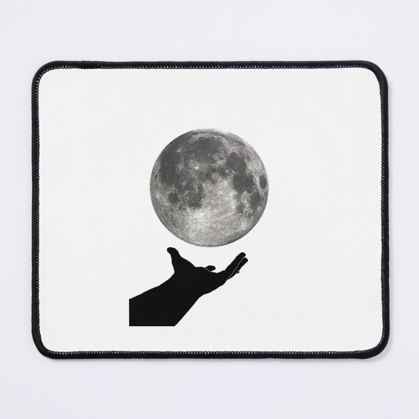 Item preview, Holding the Moon, Minimalist Moon in Hand designed and sold by SundaySoup.