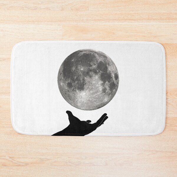 Item preview, Holding the Moon, Minimalist Moon in Hand designed and sold by SundaySoup.