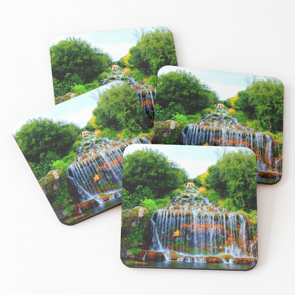 Item preview, The Great Waterfall in The Royal Park of Reggia di Caserta designed and sold by Kristina Drozd.