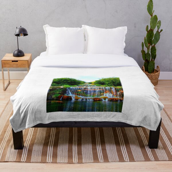 Item preview, The Great Waterfall in The Royal Park of Reggia di Caserta designed and sold by Kristina Drozd.
