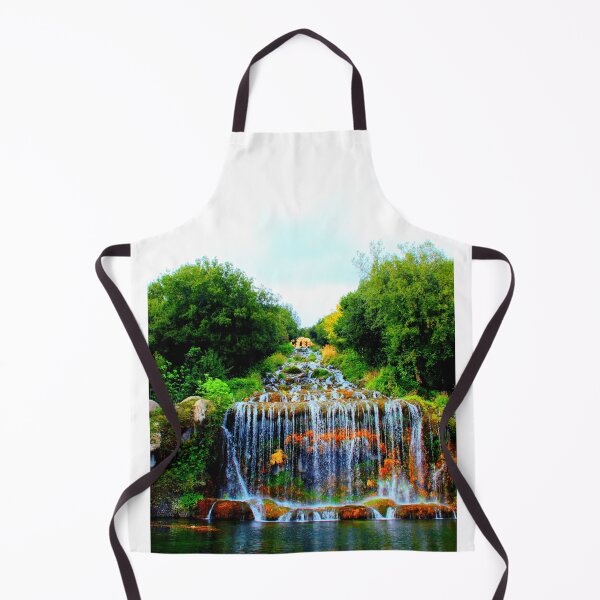 Item preview, The Great Waterfall in The Royal Park of Reggia di Caserta designed and sold by Kristina Drozd.
