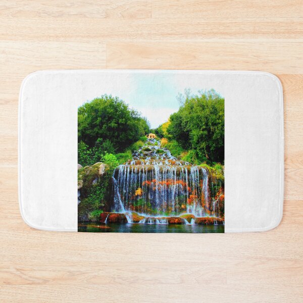 Item preview, The Great Waterfall in The Royal Park of Reggia di Caserta designed and sold by Kristina Drozd.