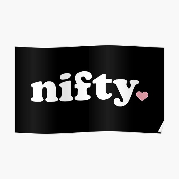 Nifty Logo Poster By Niftysupply Redbubble