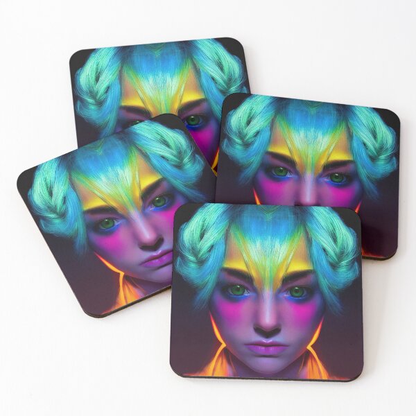Item preview, Neon Punk #001 designed and sold by FaceUniverse.