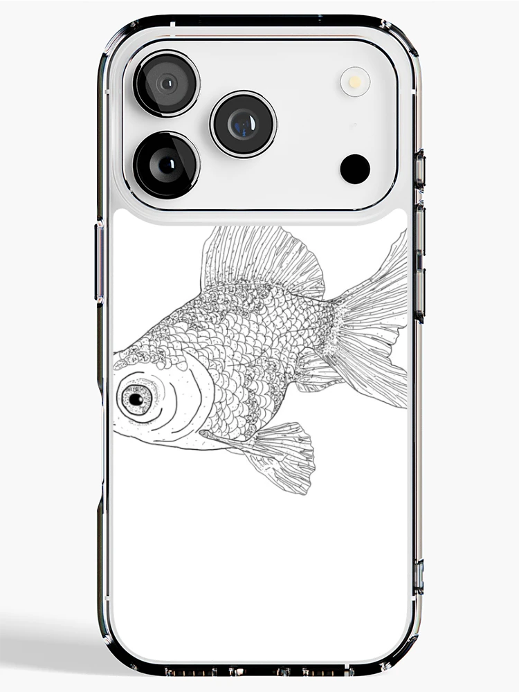 Thumbnail 1 of 5, iPhone Case, Fancy Goldfish designed and sold by RumerPriestly.