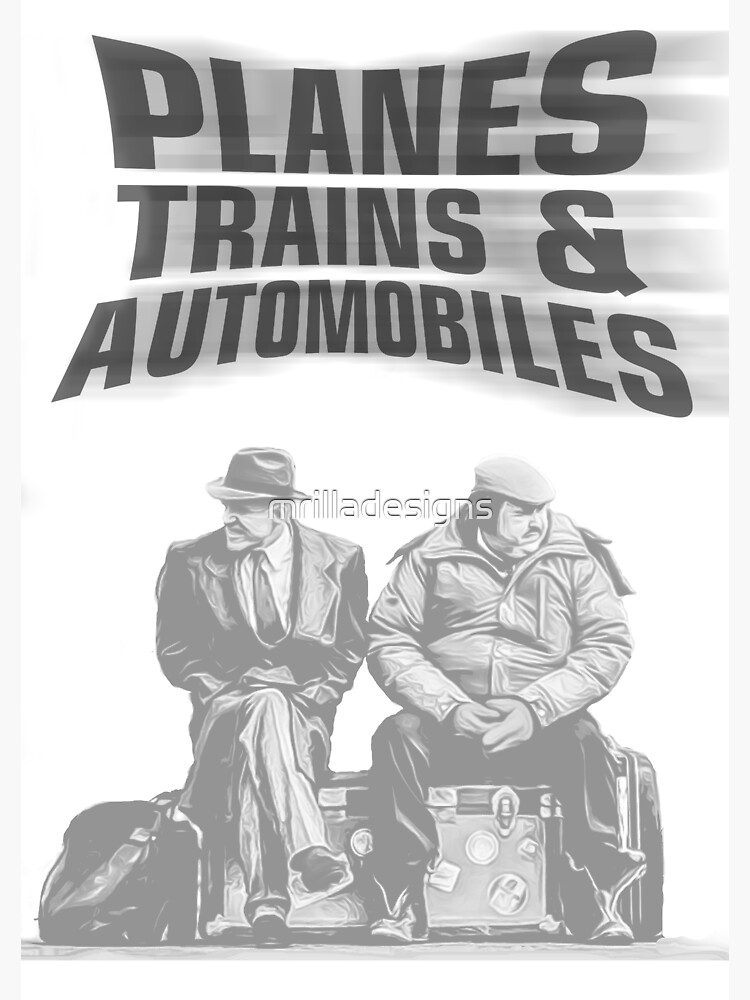 Planes Trains And Automobiles Print Sticker For Sale By Mrilladesigns