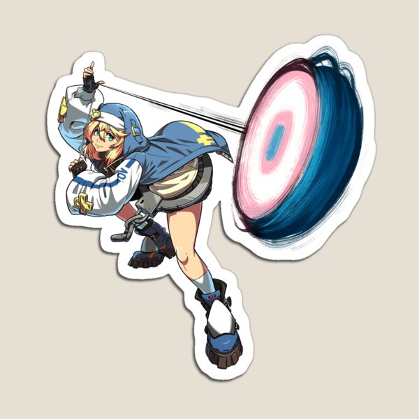 Bridget Guilty Gear Strive Sticker Magnet for Sale by MoeLewdsShop