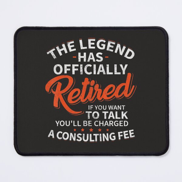 Item preview, The Legend Has Retired Men Officer Officially Retirement designed and sold by XimenaLawrence.