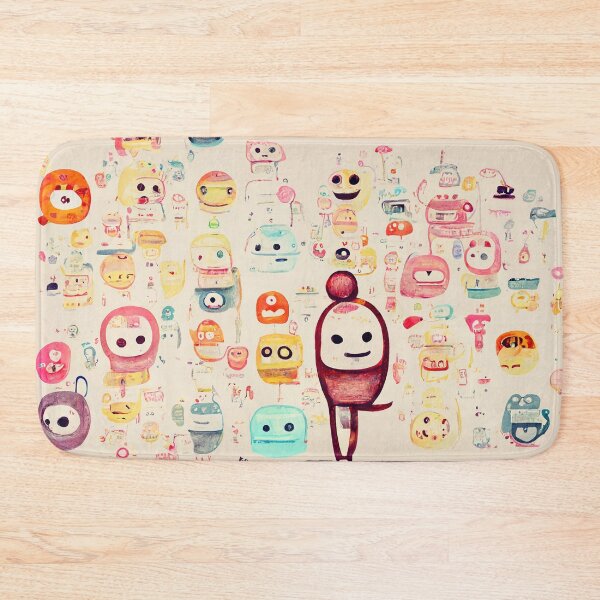 Item preview, Wall of emojis and emoticons  - Created by Artificial Intelligence designed and sold by Created-by-AI.