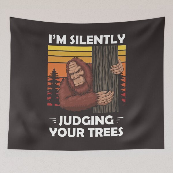 Item preview, Funny Arborist Logger Bigfoot Cartoon designed and sold by MrEddie10.