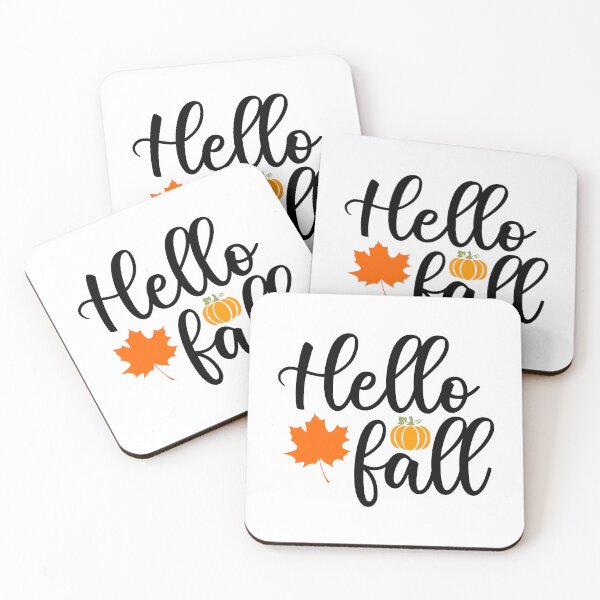 Item preview, Hello Fall Cute and Simple Fall Thanksgiving Design designed and sold by VieGalleryy.