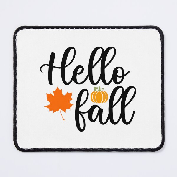 Item preview, Hello Fall Cute and Simple Fall Thanksgiving Design designed and sold by VieGalleryy.