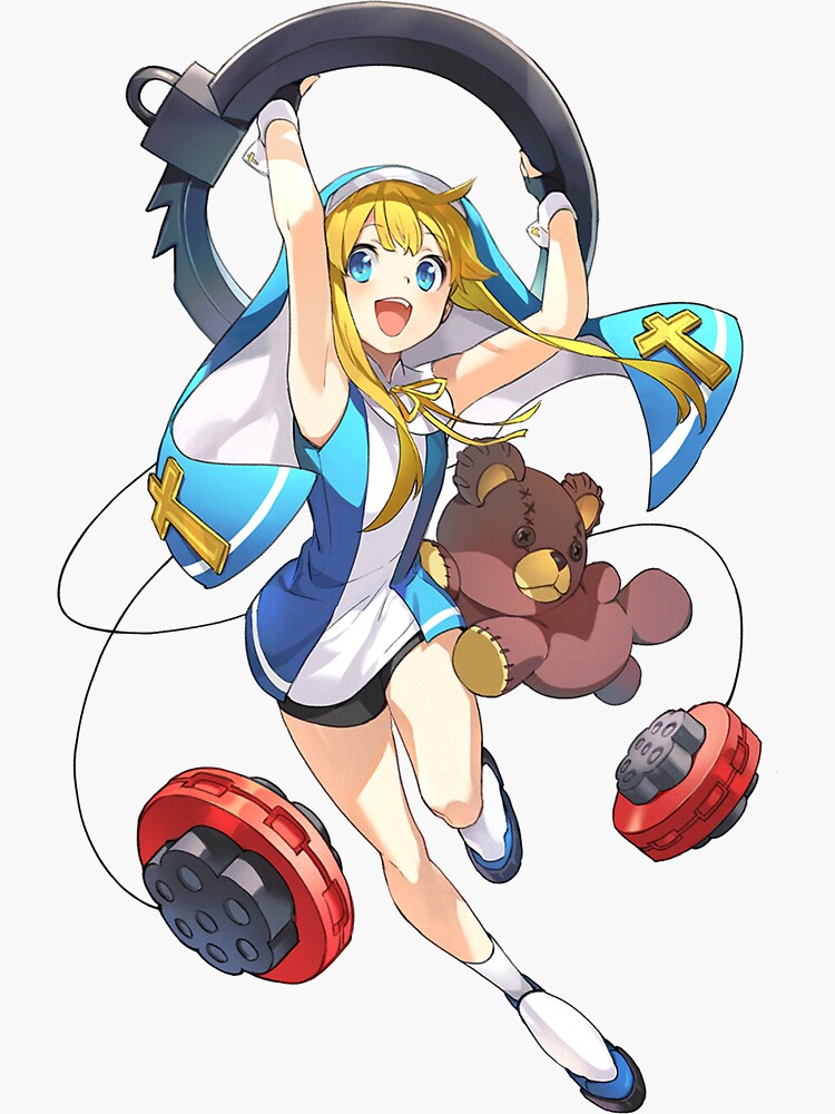 Guilty Gear Strive Bridget  Sticker for Sale by imakeitforu