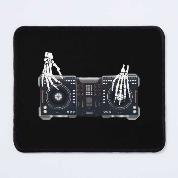 Item preview, Skeleton DJ Player For Music Players And Halloween Skeleton Musicians As A Techno Musician designed and sold by Funwithmusic.