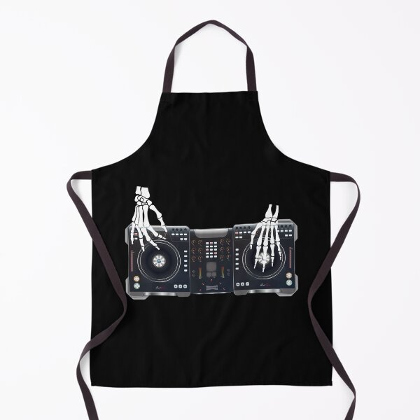 Item preview, Skeleton DJ Player For Music Players And Halloween Skeleton Musicians As A Techno Musician designed and sold by Funwithmusic.