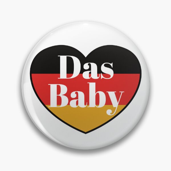 Item preview, Das Baby Heart | Funny German Baby or Toddler designed and sold by DevlynnDesigns.