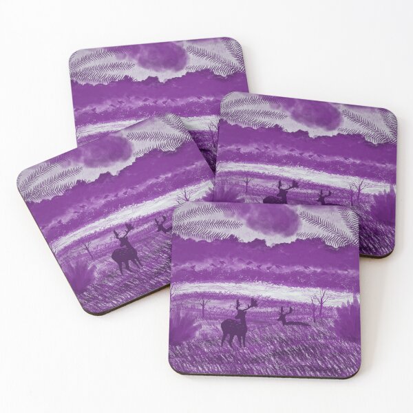 Item preview, Purple Fallow Deer  designed and sold by snowydeer.