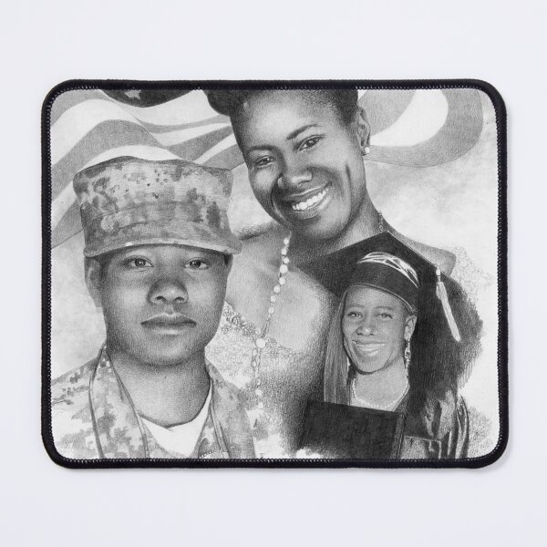 Item preview, Portraits of A Warrior: Ashaley K. Frazier designed and sold by David J. Vanderpool.