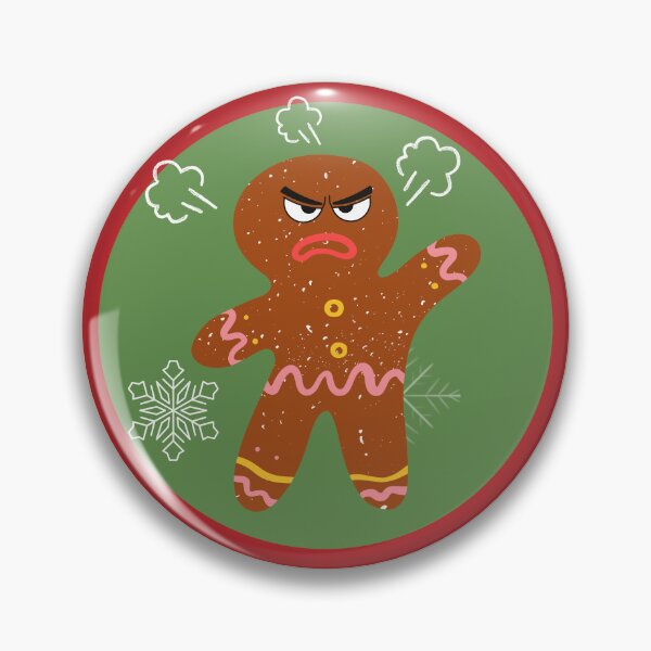 Item preview, Angry Gingerbread Man designed and sold by Bright76.