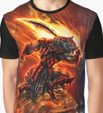 War Within Fire Wolf Graphic T-Shirt