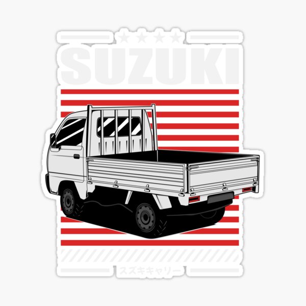 Suzuki SUPER Carry Sticker for Sale by teammightyboy