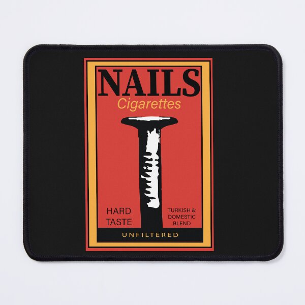 Item preview, NAILS Cigarettes Unfiltered T shirt designed and sold by Robot-Art.