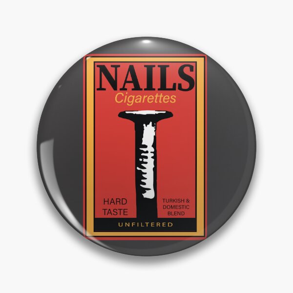 Item preview, NAILS Cigarettes Unfiltered T shirt designed and sold by Robot-Art.