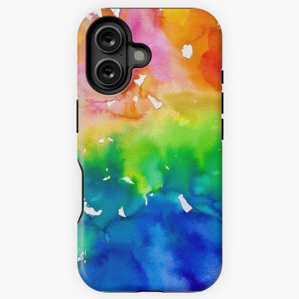 Item preview, Rainbow Watercolor Paint Splash Art designed and sold by artbybee7.