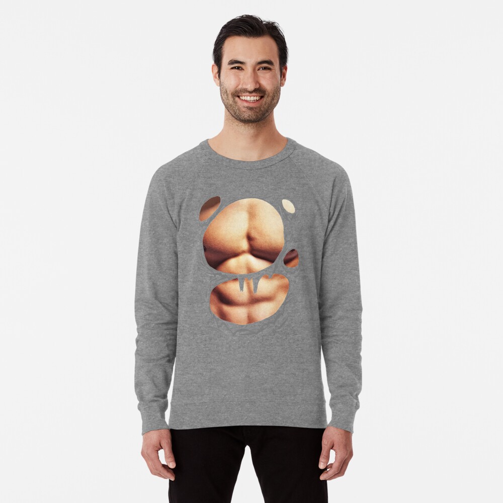 Ripped Muscles, six pack, chest T-shirt' Men's Longsleeve Shirt