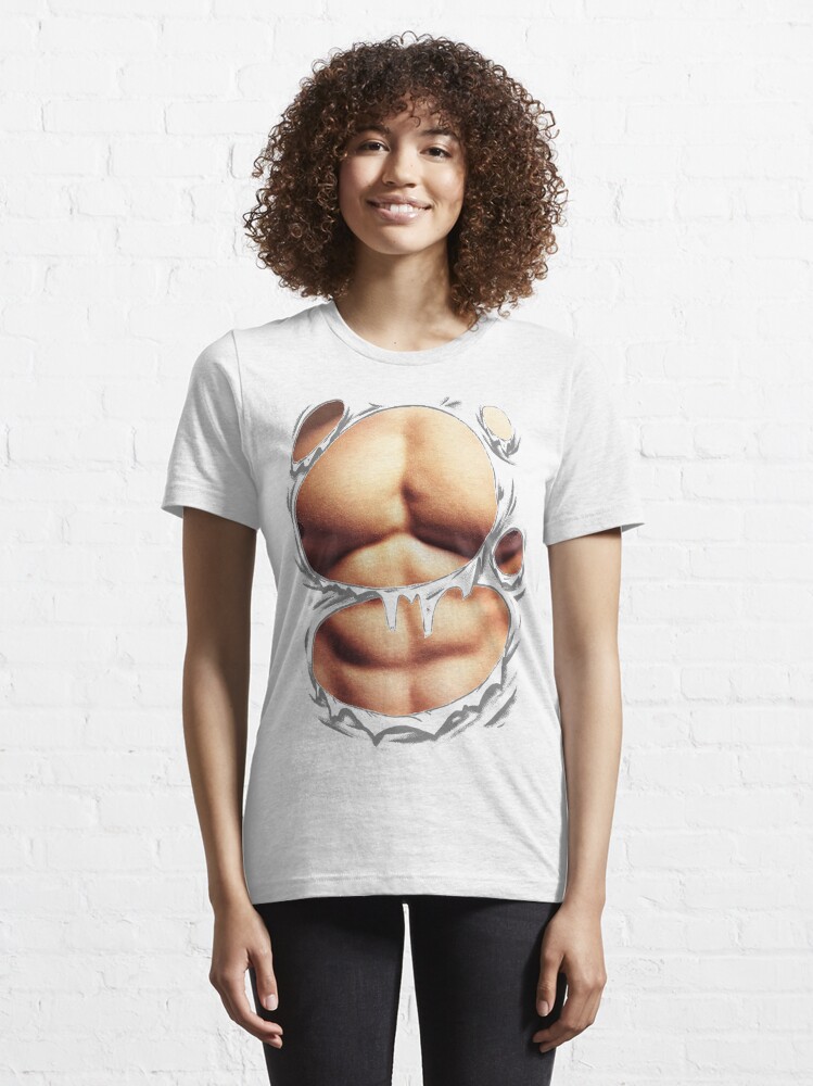 Ripped Muscles, six pack, chest T-shirt' Teenage T-Shirt