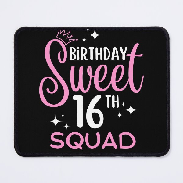 Item preview, Cute Sweet 16th Squad Birthday Queen Party Girls Women Crew Matching Costume designed and sold by 27th-Tee.