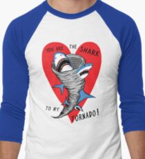 Shark To My Tornado Men's Baseball ¾ T-Shirt