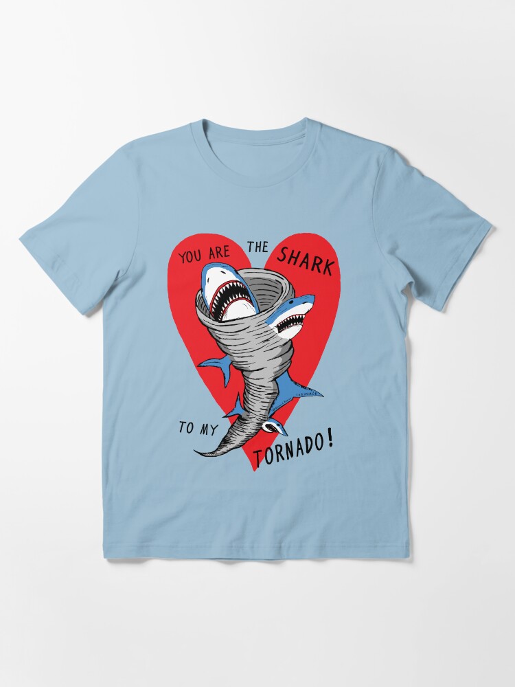 Thumbnail 2 of 7, Essential T-Shirt, Shark To My Tornado designed and sold by jarhumor.