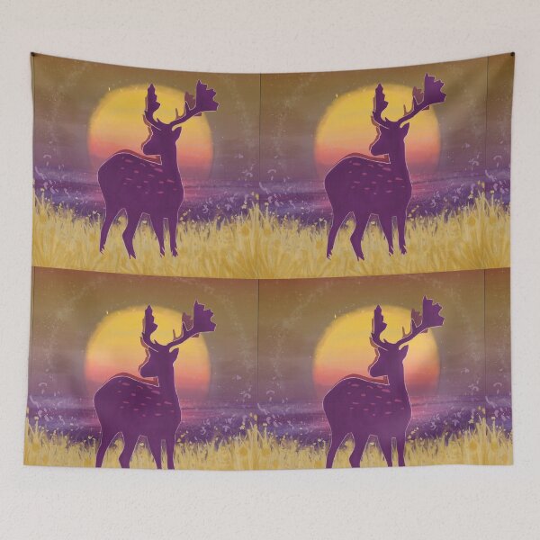 Item preview, Sunset Stag designed and sold by snowydeer.
