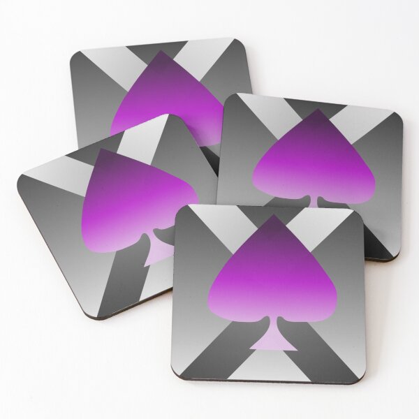 Item preview, Asexual de Picas designed and sold by LeaFirebender.