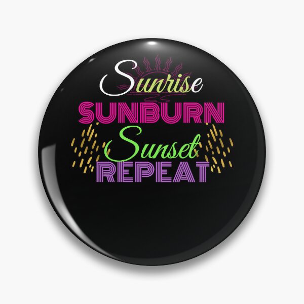 Artikelvorschau, Lieblings-Retro-Sonnenaufgang, Sonnenbrand, Sonnenuntergang, Wiederholung auf einfache Weise entworfen und verkauft von OliveiratomShop.