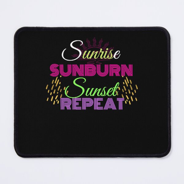 Item preview, Favorite Retro Sunrise Sunburn Sunset Repeat The Easy Way designed and sold by OliveiratomShop.
