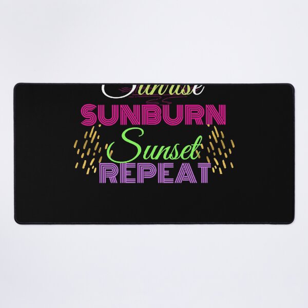 Item preview, Favorite Retro Sunrise Sunburn Sunset Repeat The Easy Way designed and sold by OliveiratomShop.