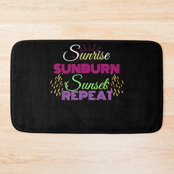 Item preview, Favorite Retro Sunrise Sunburn Sunset Repeat The Easy Way designed and sold by OliveiratomShop.