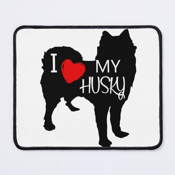 Item preview, I Love My Husky designed and sold by Wickedsherry13.