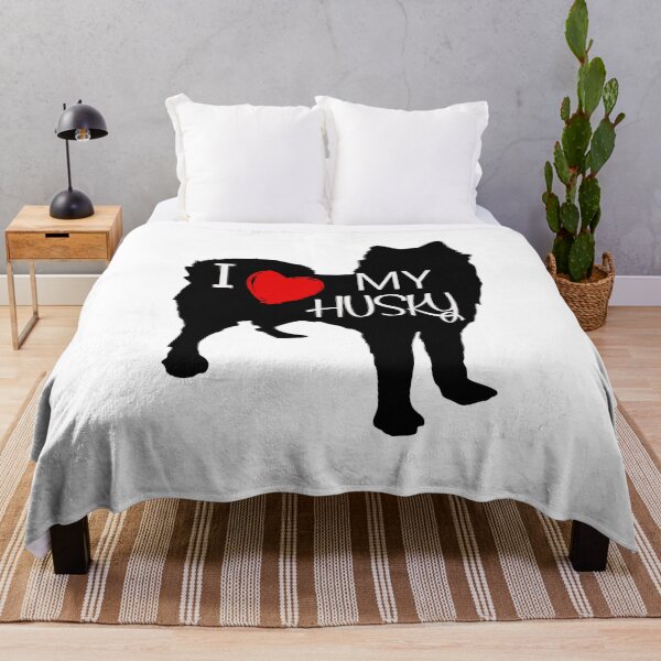 Item preview, I Love My Husky designed and sold by Wickedsherry13.