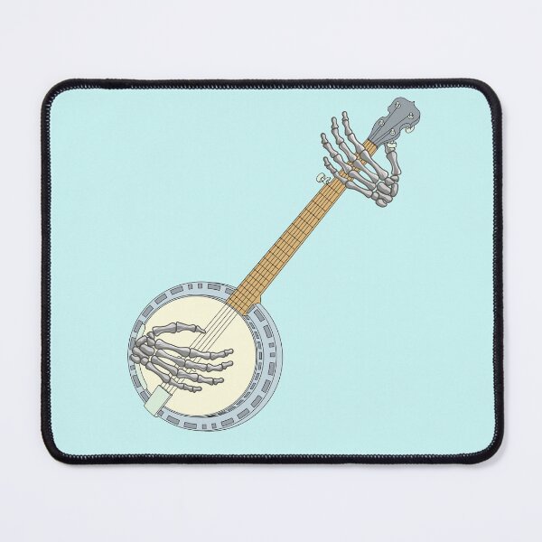 Item preview, Skeleton Banjo Player For Banjo Players And Halloween Skeleton Musicians designed and sold by Funwithmusic.