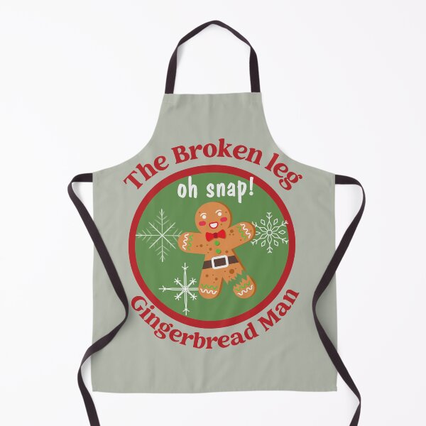 Item preview, The broken leg Gingerbread Man designed and sold by Bright76.